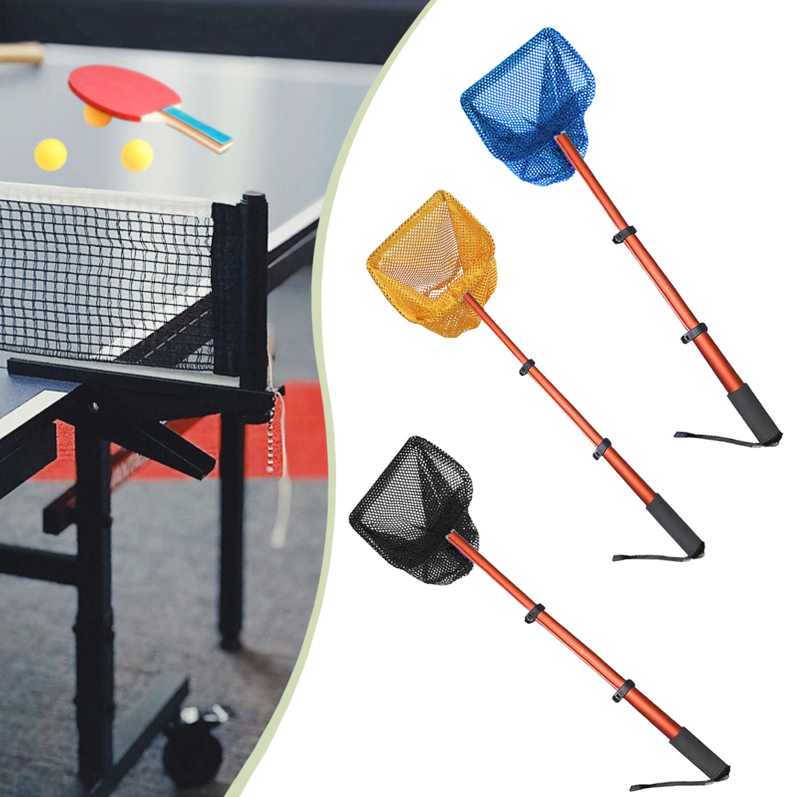 Table Tennis Barrier - 1 PC Table Tennis Ball Picker