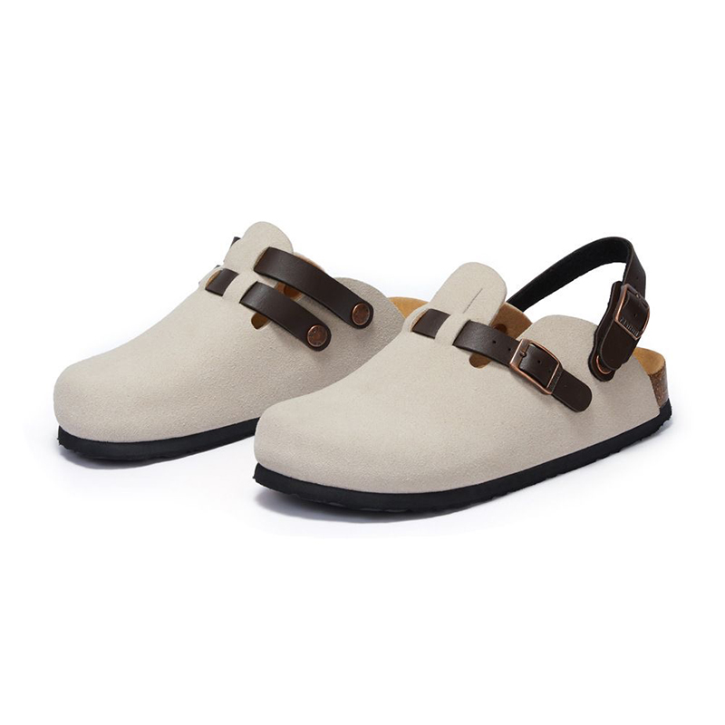 Anti Loop Rubber - Women's Cork Slippers Fashion Baotou Semi