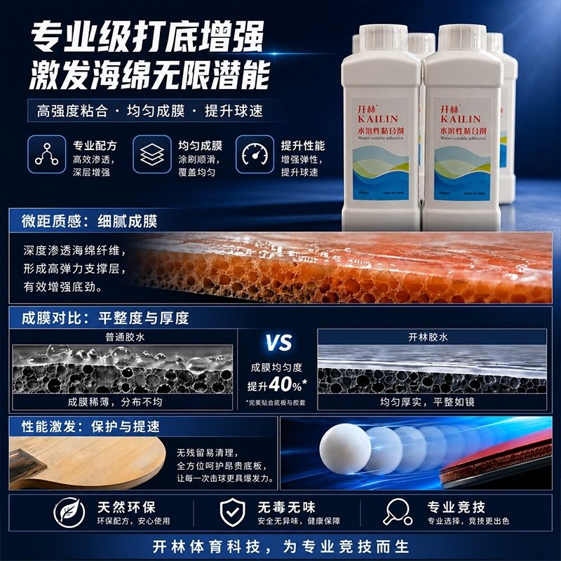 KAILIN 500ml Table Tennis Inor - огляд і ціна Table Tennis Form