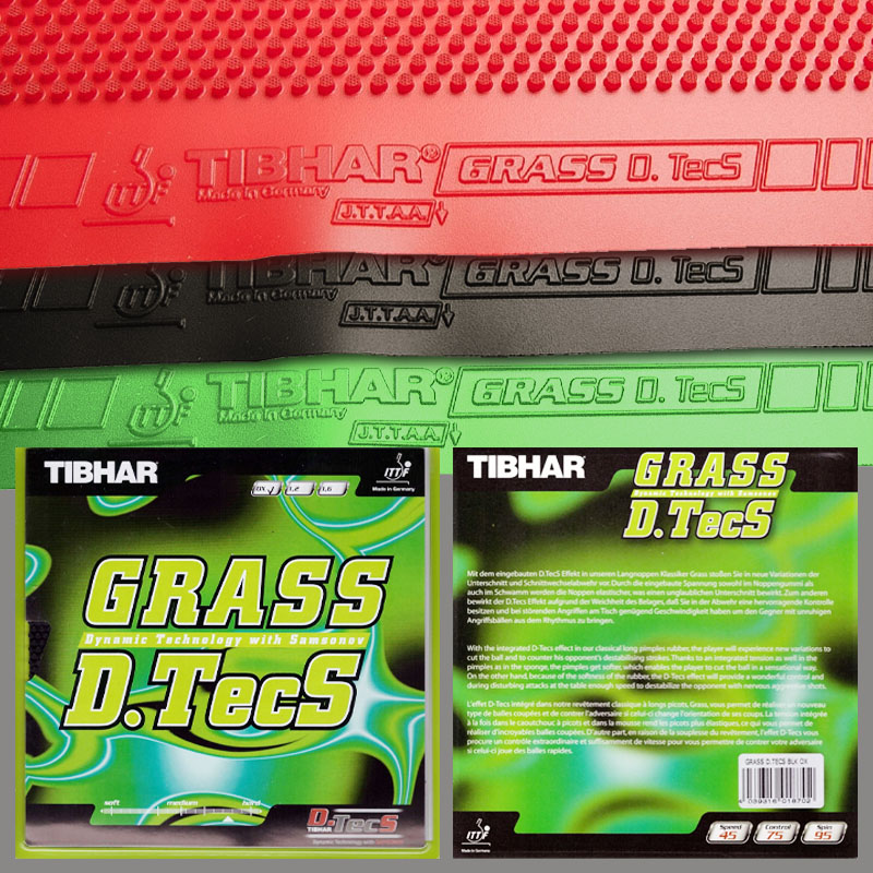 TIBHAR Grass D.TecS Table Tenn - огляд і ціна Table Tennis Germany