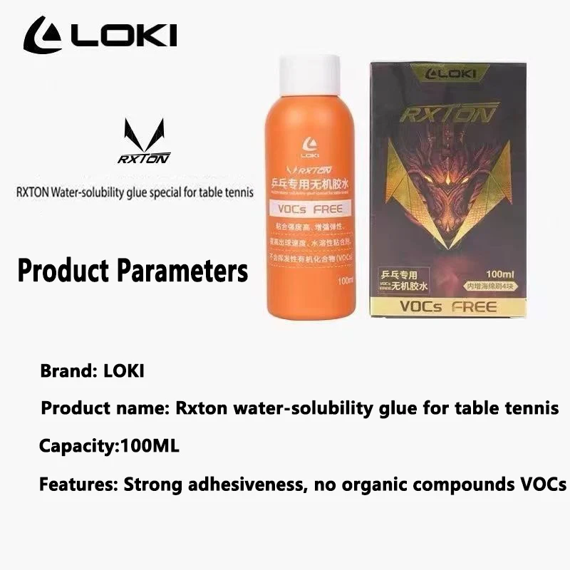 LOKI Waterbased Glue 100ml Wat - огляд і ціна Table Tennis Bat