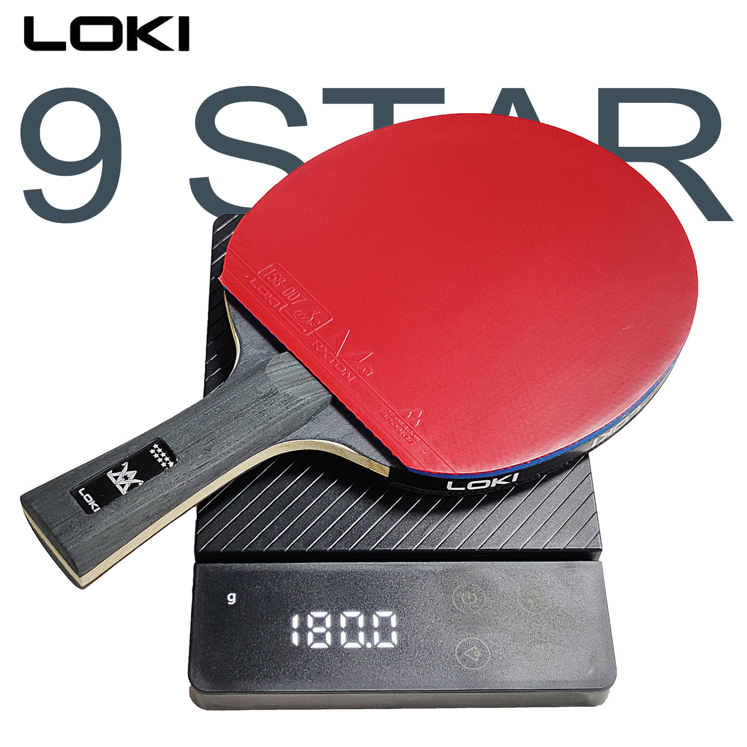 LOKI 9 Star Table Tennis Racke - огляд і ціна Table Tennis Eleven