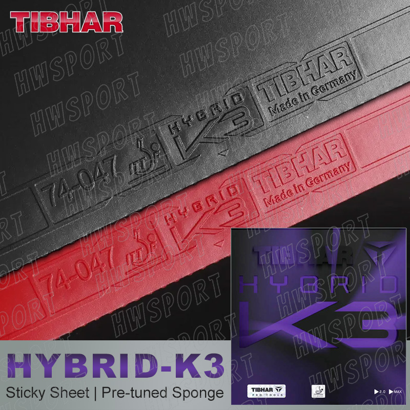 TIBHAR HYBRID K3 Table Tennis  - огляд і ціна Table Tennis Germany