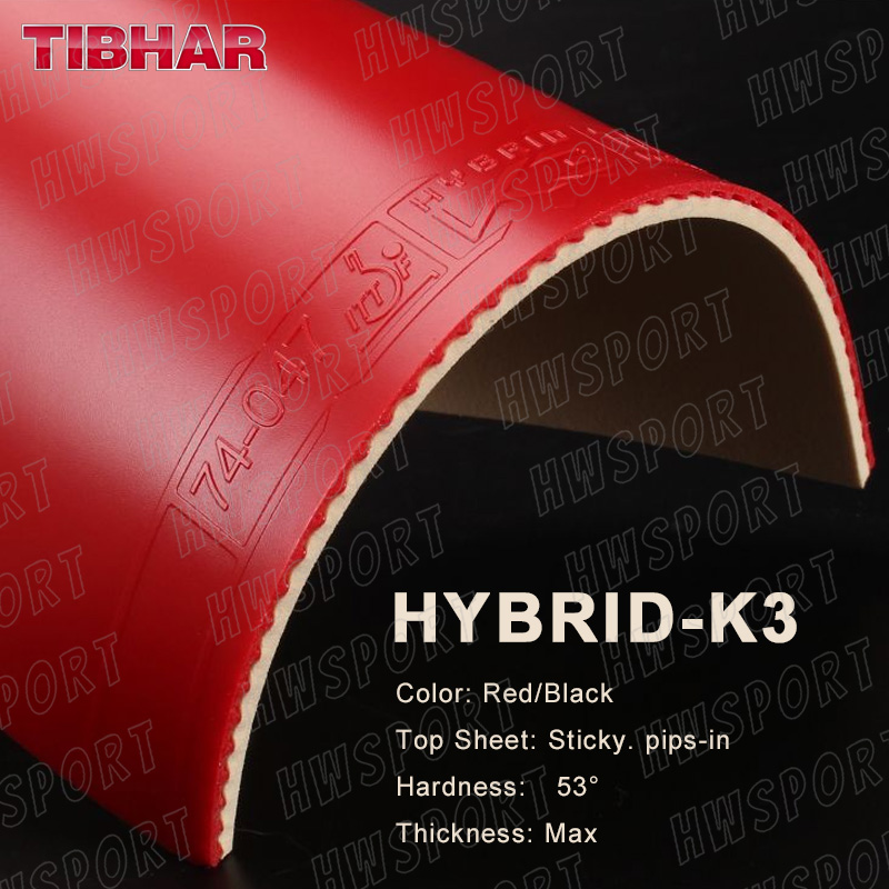 TIBHAR HYBRID K3 Table Tennis  - огляд і ціна Table Tennis Germany