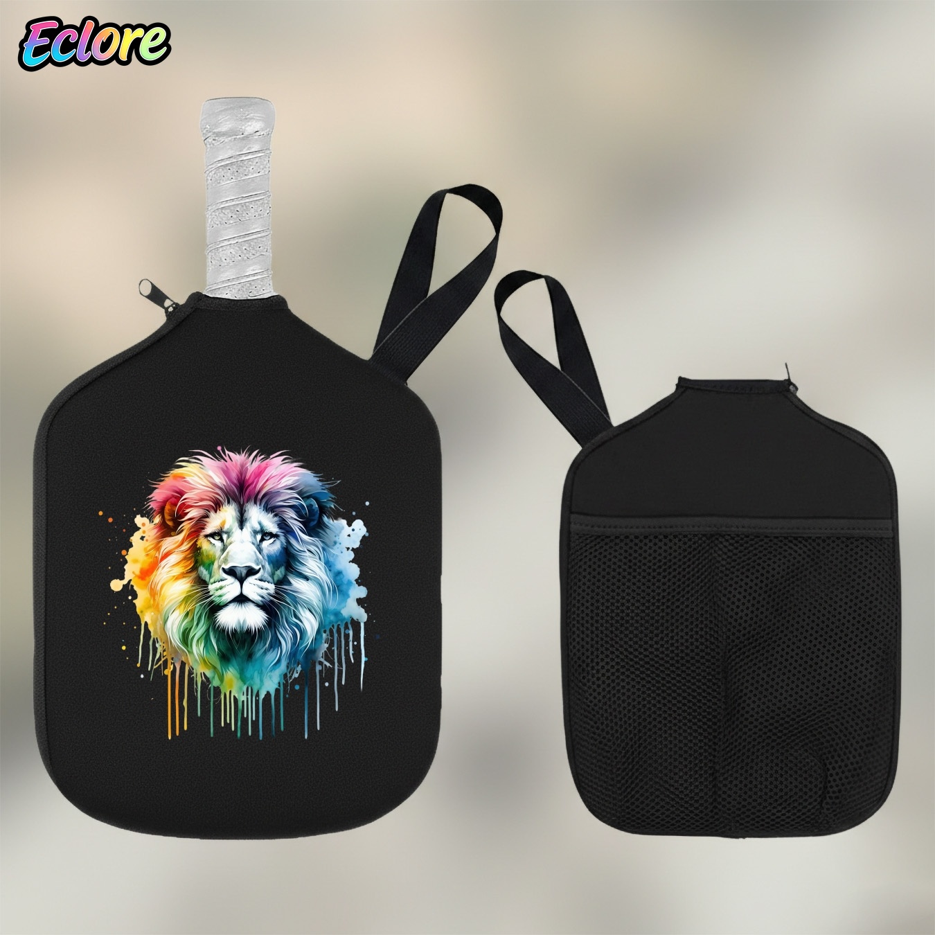 Colorful Watercolor Lion Head  - огляд і ціна Table Tennis Usa