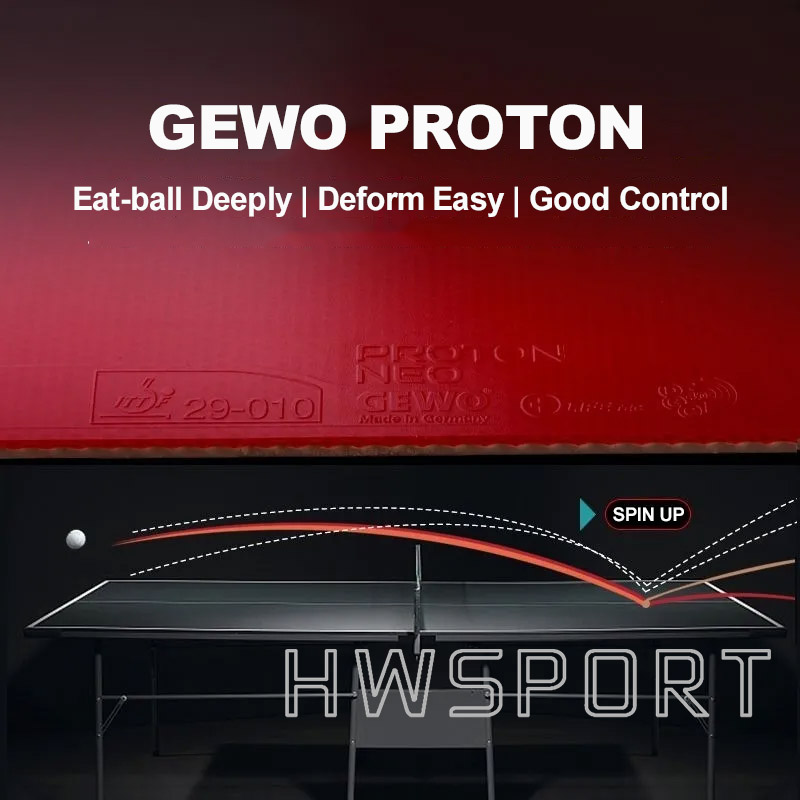 GEWO PROTON NEO Table Tennis R - огляд і ціна Table Tennis Germany