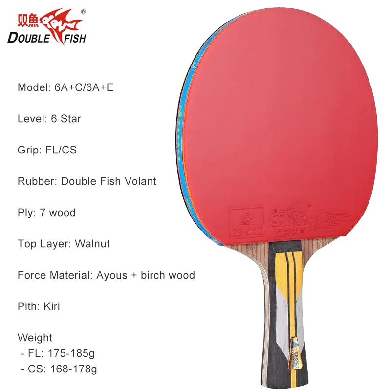 Double Fish 5/6 Star Table Ten - огляд і ціна Table Tennis Eleven
