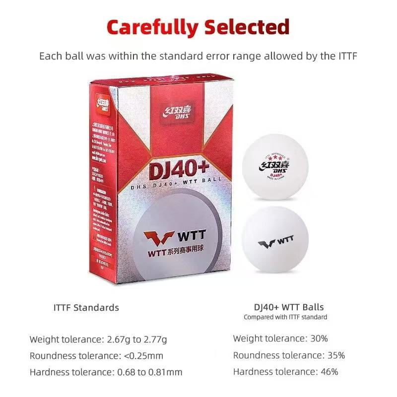DHS Table Tennis Balls  3 Star - огляд і ціна Table Tennis In Olympics