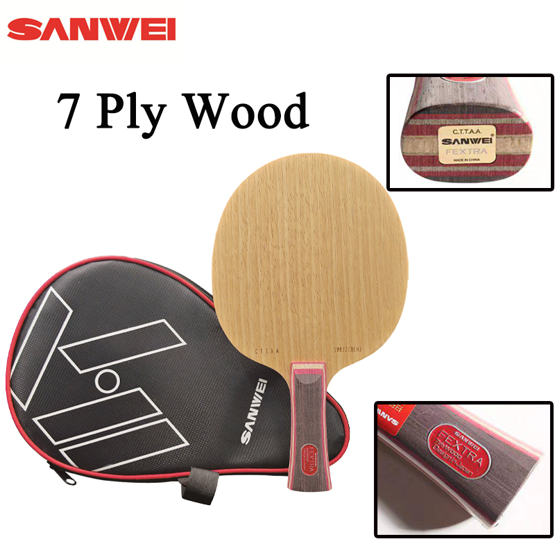 New SANWEI FEXTRA 7 Table Tenn - огляд і ціна Table Tennis Bat