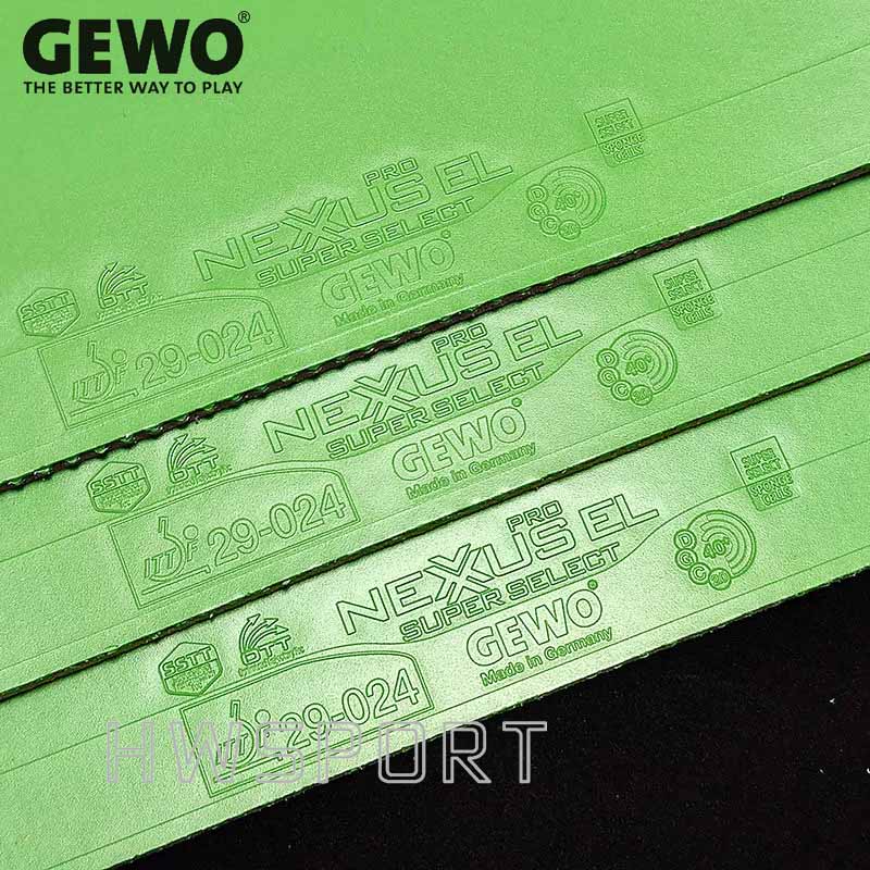 GEWO NEXXUS EL PRO 45 48 53 Ta - огляд і ціна Table Tennis Germany