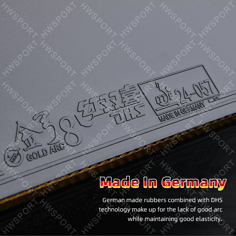 DHS Gold Arc 8 Table Tennis Ru - огляд і ціна Table Tennis Germany