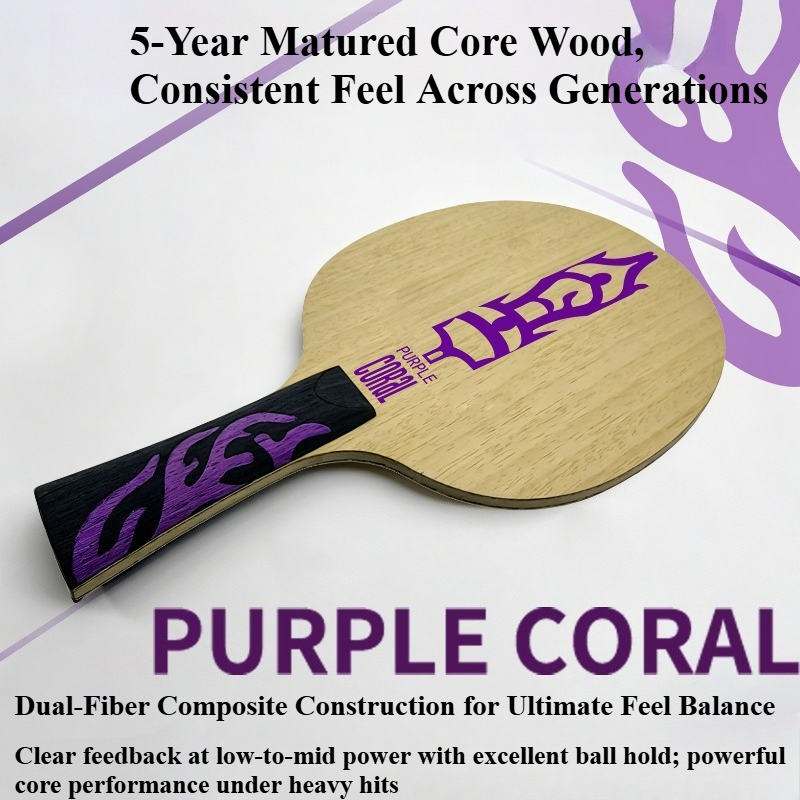 Meteor Purple Coral Table Tenn - огляд і ціна Table Tennis Racket
