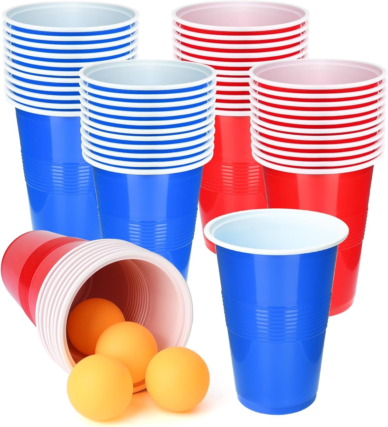 60 Pcs 16 Oz Plastic Party Cup - огляд і ціна Table Tennis Kit