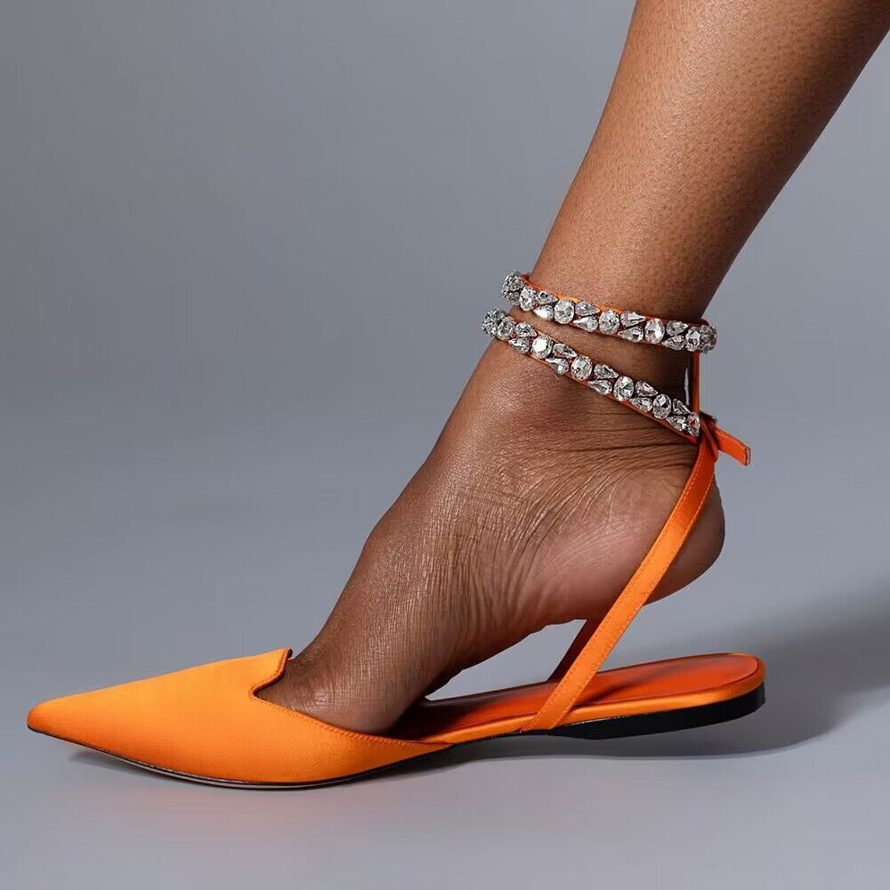 Women's Pointed Toe Solid Colo - огляд і ціна Anti Loop Rubber