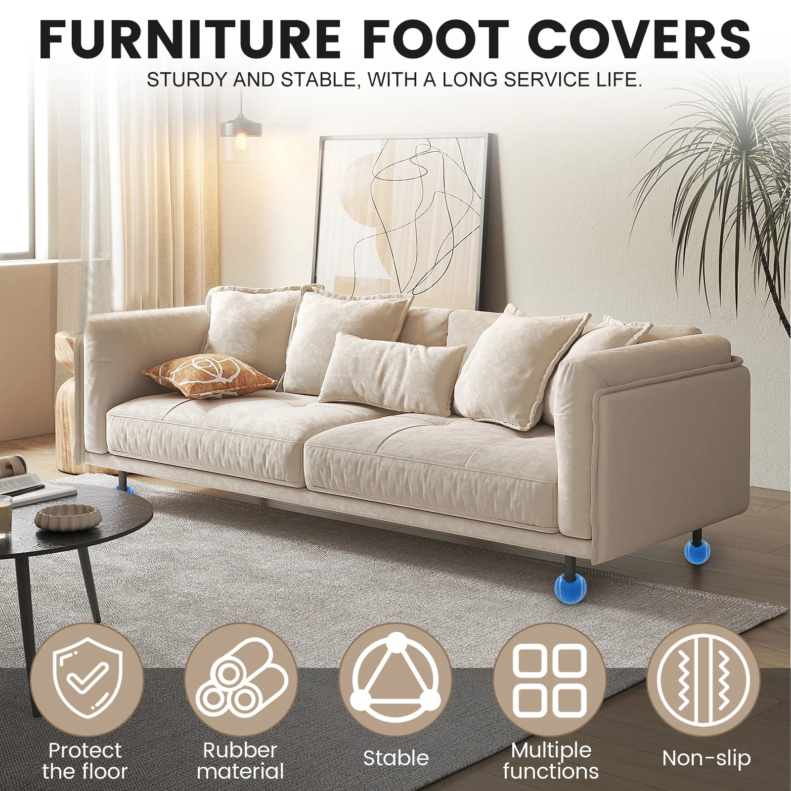 10Pcs Table Chair Foot Covers  - огляд і ціна Table Tennis Db Rubbers