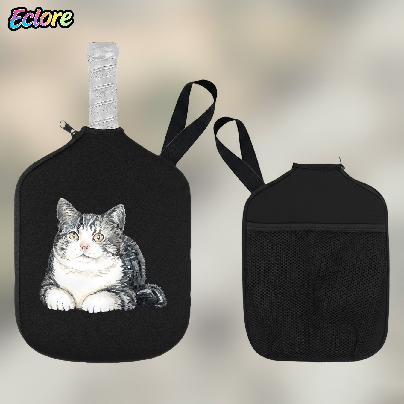 Cute Watercolor Cat Pickleball - огляд і ціна Table Tennis Usa