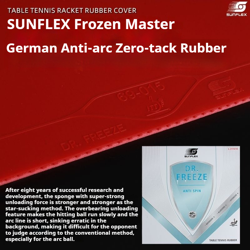 SUNFLEX DR.FREEZE Anti-arc Tab - огляд і ціна Table Tennis Germany