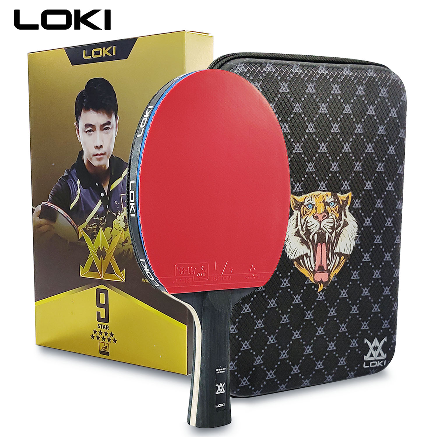 LOKI 9 Star Table Tennis Racke - огляд і ціна Table Tennis Eleven