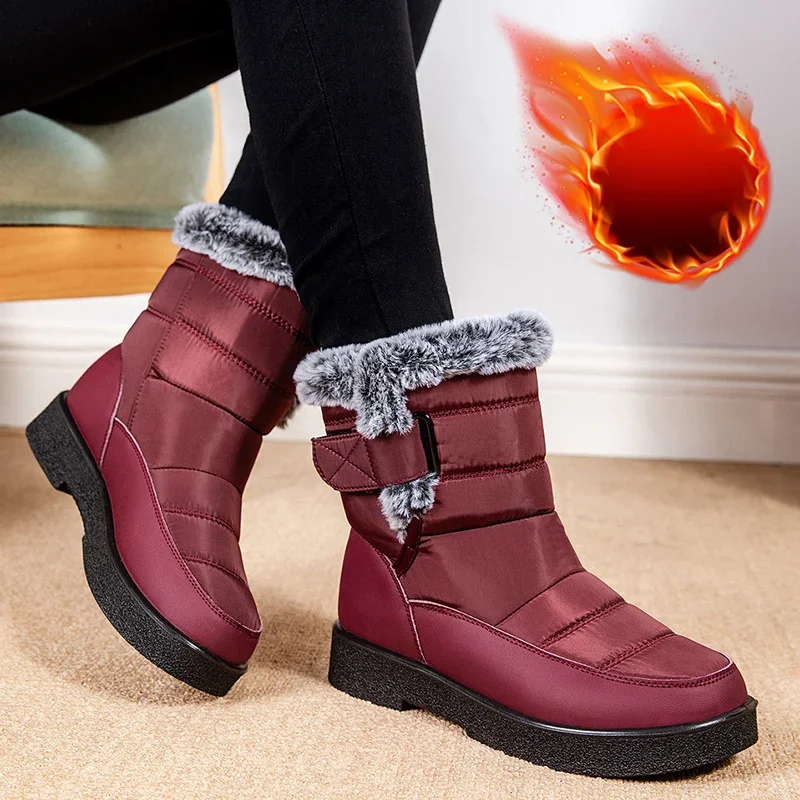 Women's Waterproof Winter Snow - огляд і ціна Anti Loop Rubber