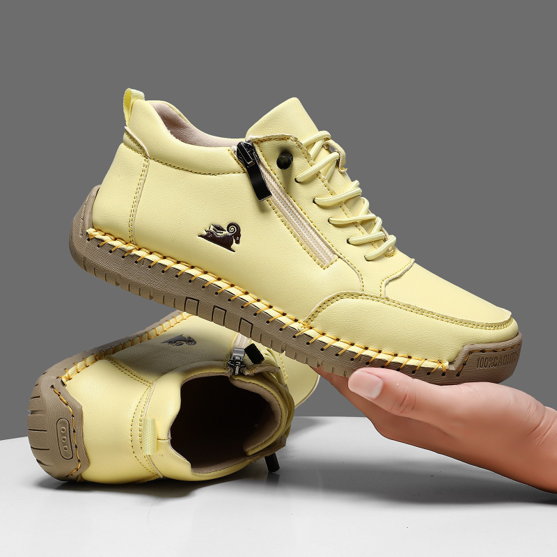 Women's Sneakers Handmade Leat - огляд і ціна Anti Loop Rubber
