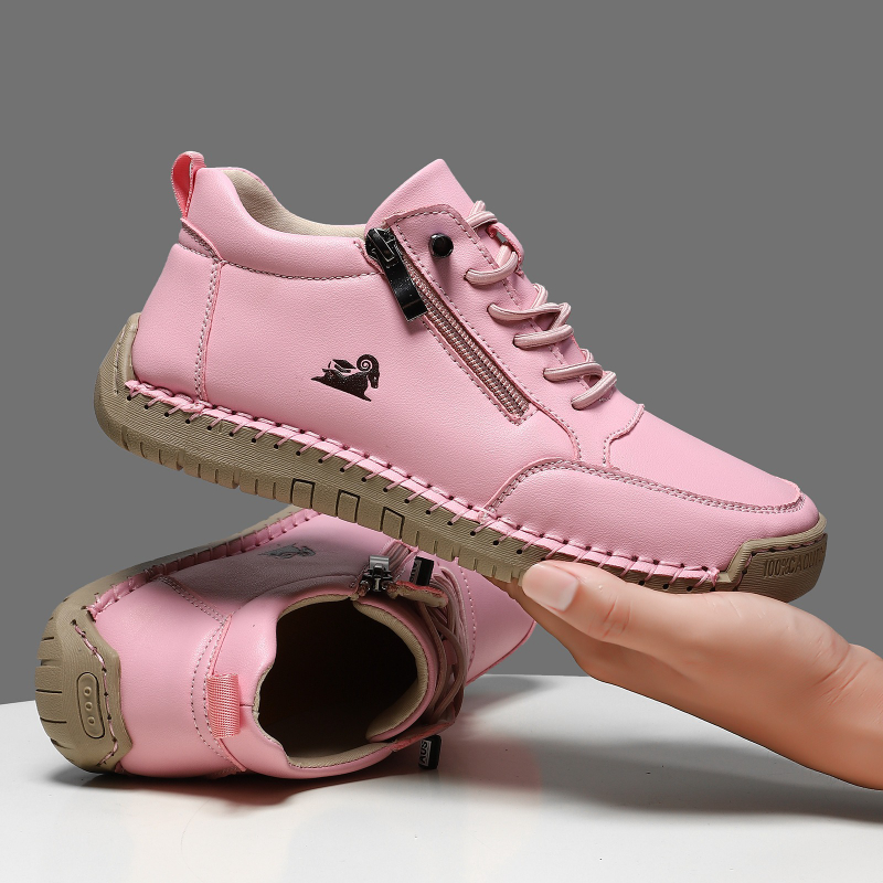 Women's Sneakers Handmade Leat - огляд і ціна Anti Loop Rubber