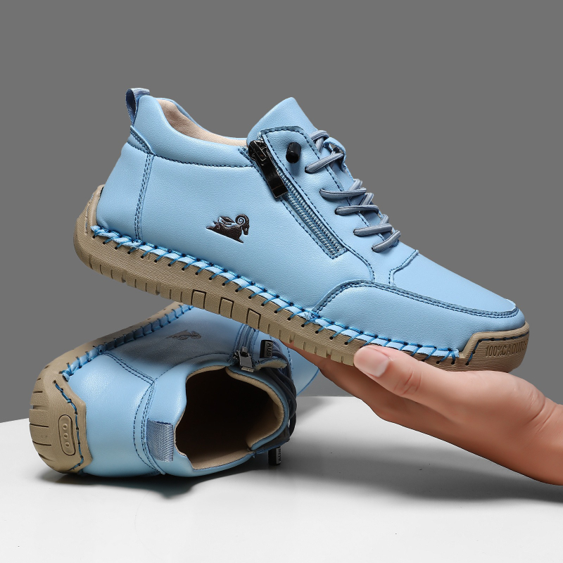 Women's Sneakers Handmade Leat - огляд і ціна Anti Loop Rubber