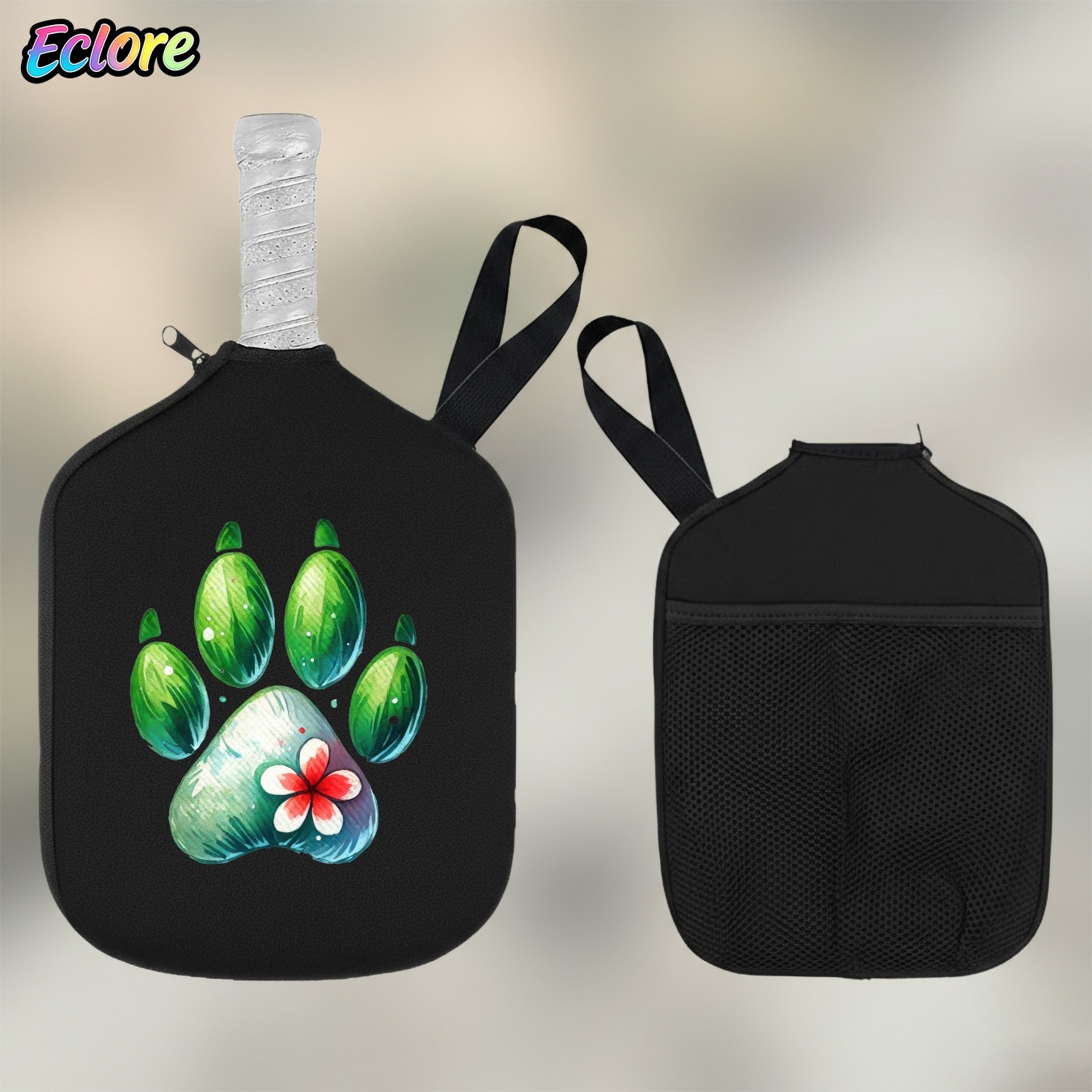 Green Watercolor Paw Print Pad - огляд і ціна Table Tennis Usa